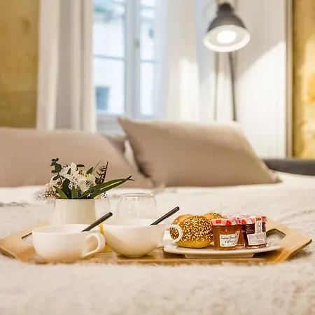アパート Cocooning In The Historic Center ボルドー